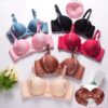 Push-up padded Half Cup wireless Padded Bra